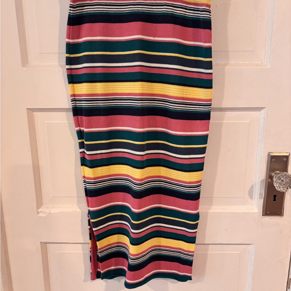 Mauve Size Small Striped Multicolor Women's Skirt